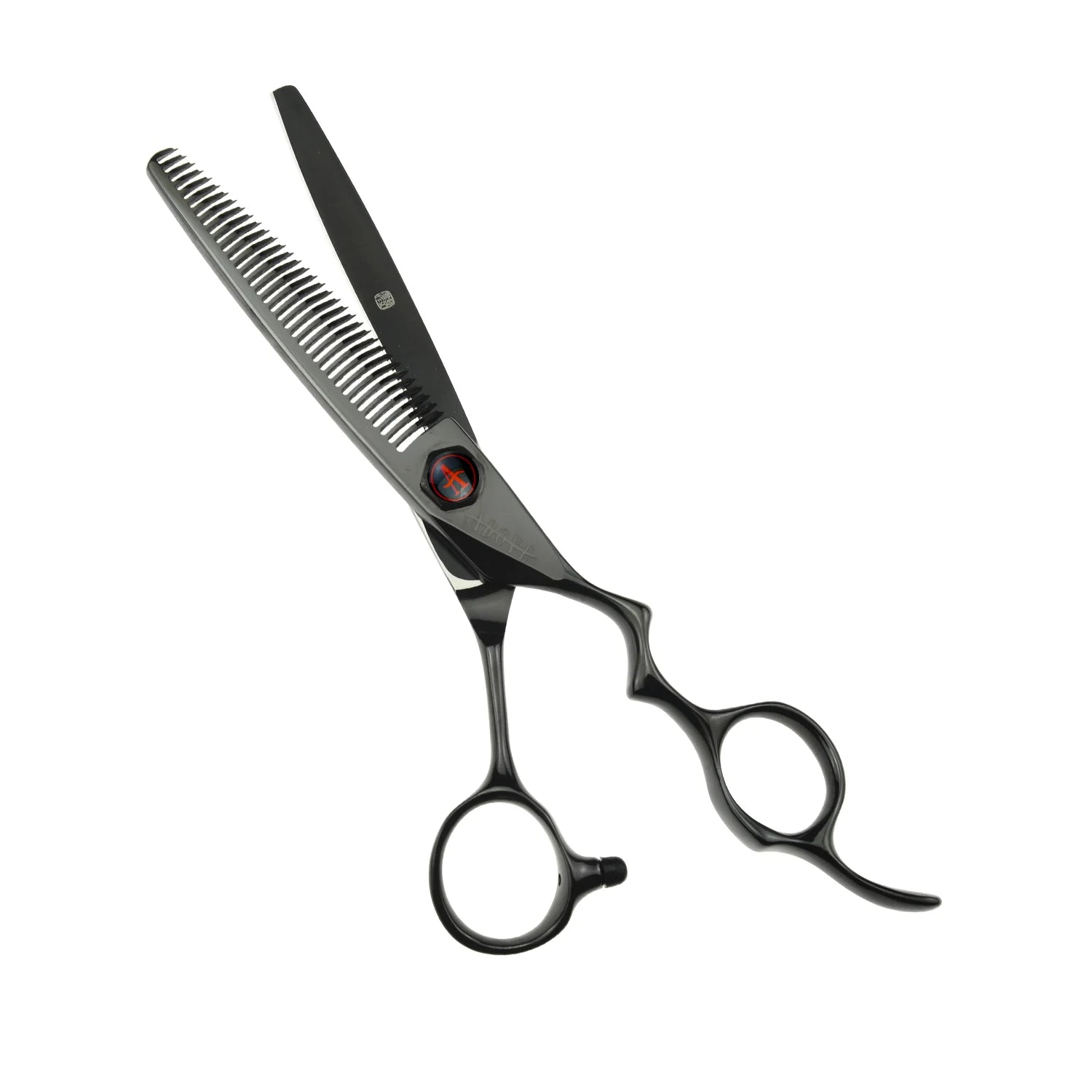 Above Ergo 35T Thinning Black No-Line Blender Shears