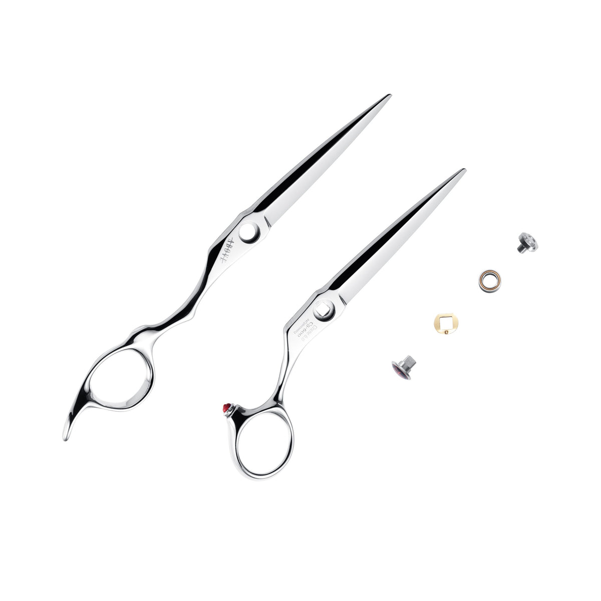 Above New iCrane Hair Cutting Shears