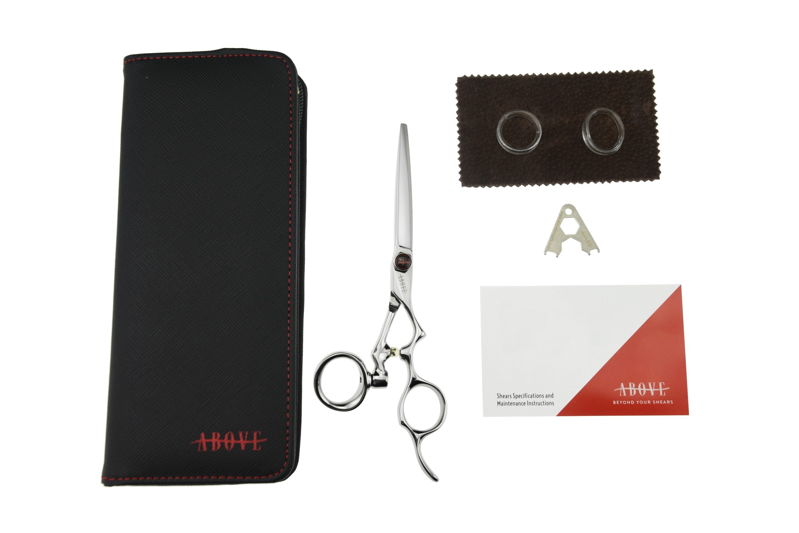 Above ErgoXS Swivel Hair Cutting Shears