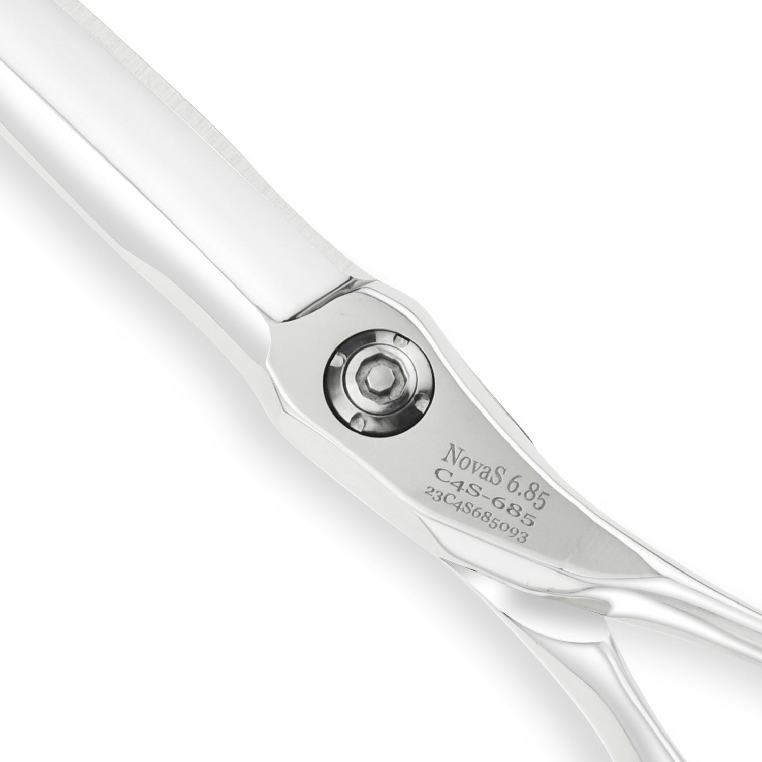 Above NOVA S Hair Cutting Swivel Shear