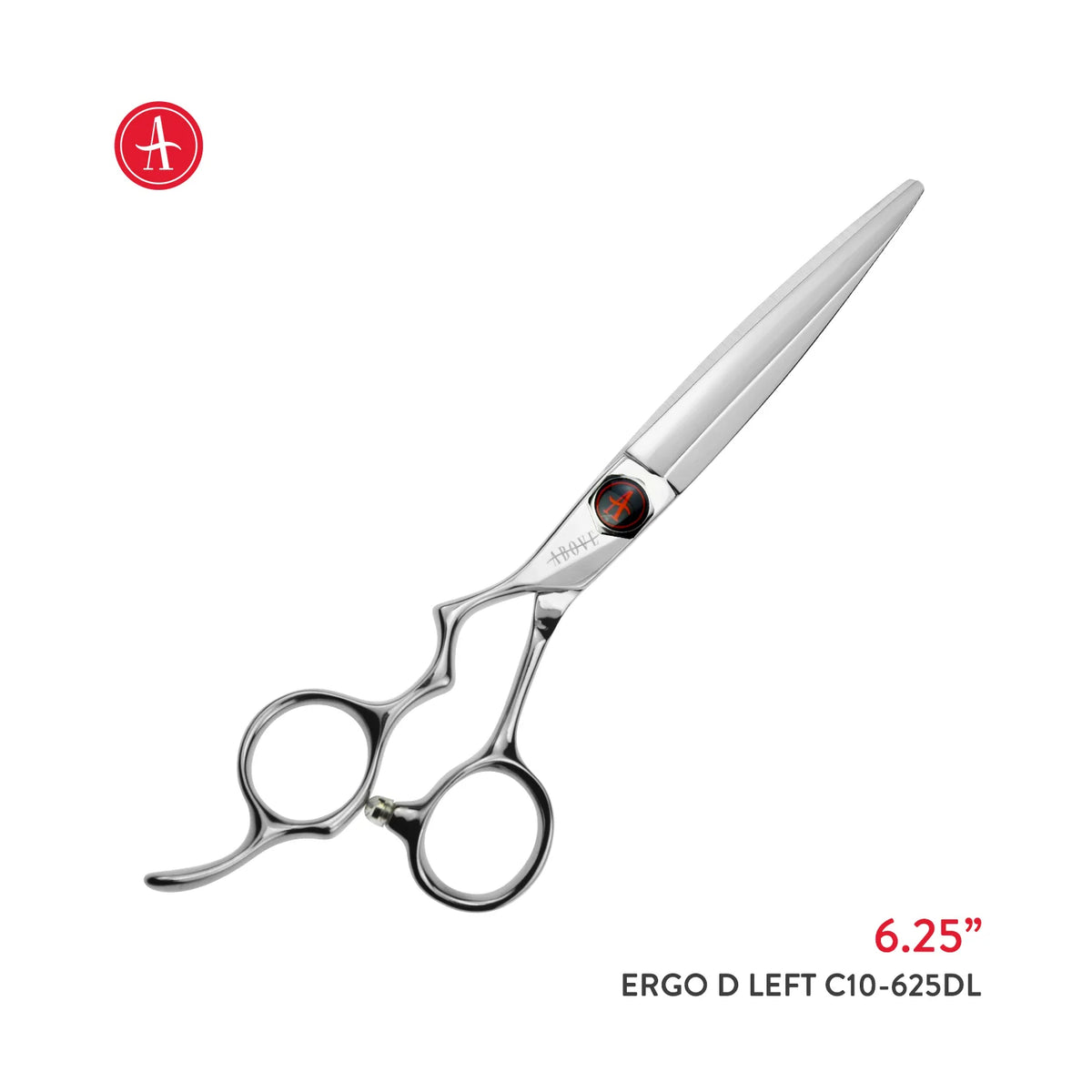 Above ErgoD Left Hair Cutting Shears