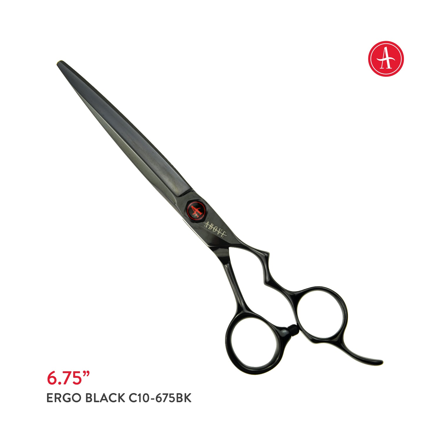 Above Ergo Black Hair Cutting Shears