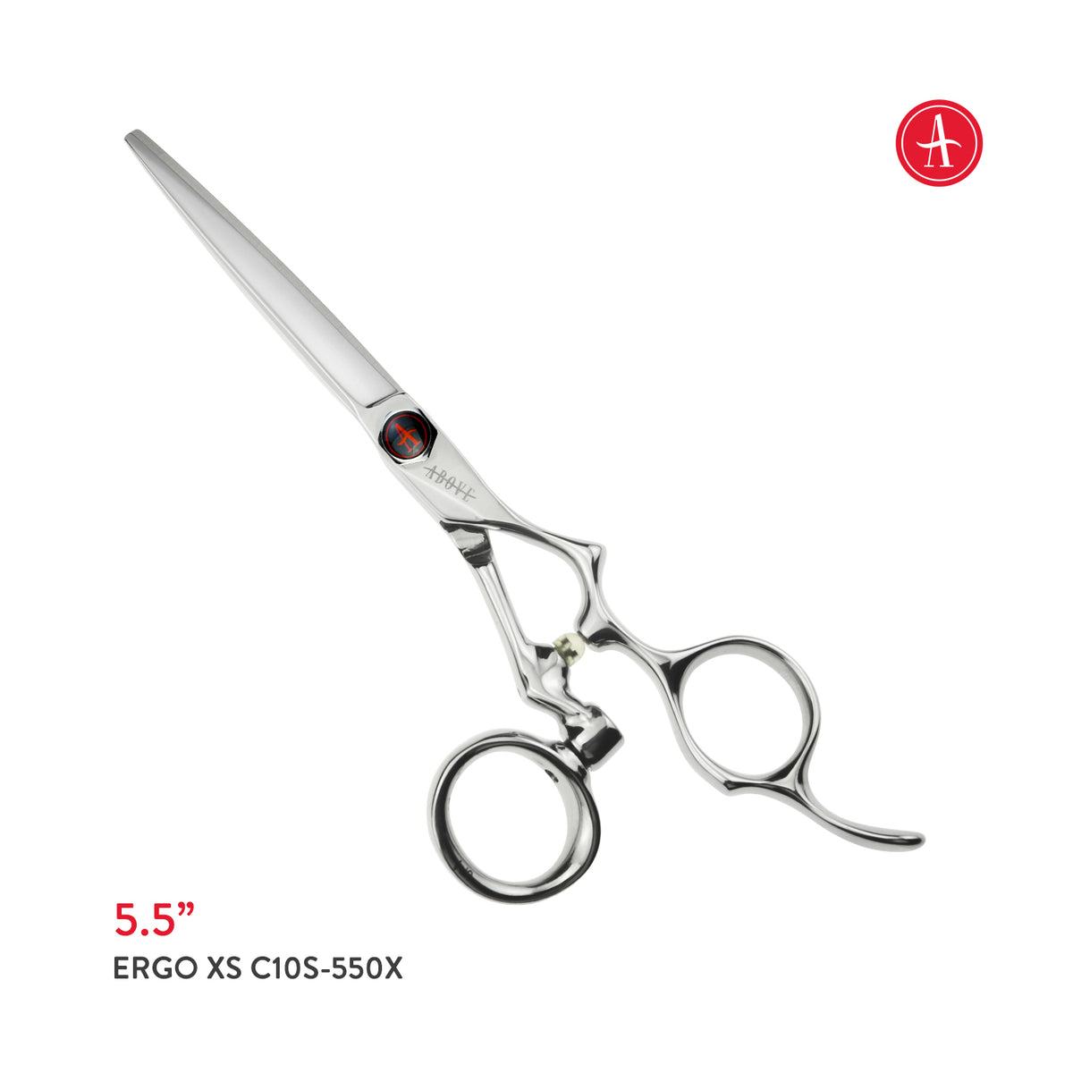 Above ErgoXS Swivel Hair Cutting Shears