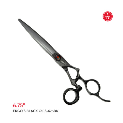 Above Ergo S Swivel Black Hair Cutting Shears