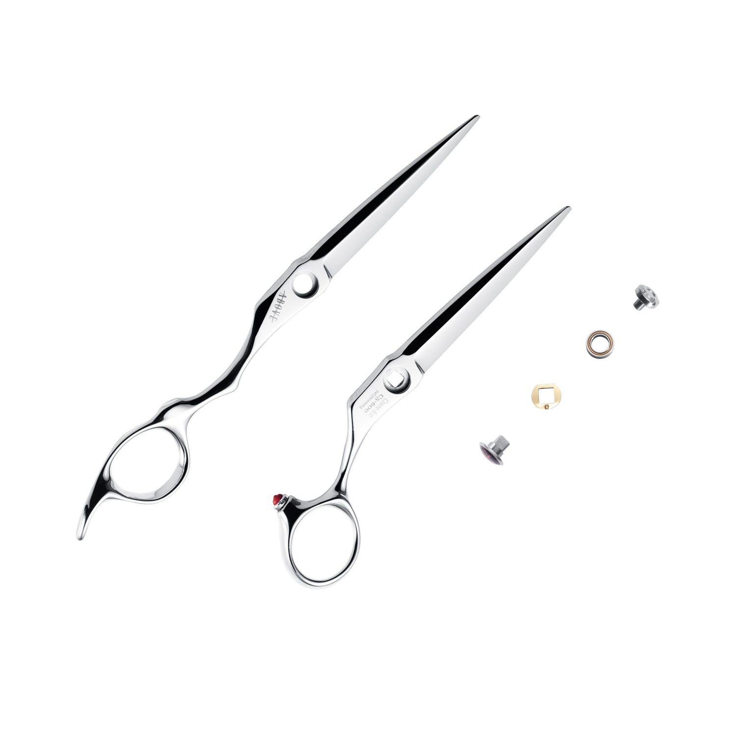 Above New iCrane Hair Cutting Shears