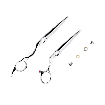 Above New iCrane Hair Cutting Shears