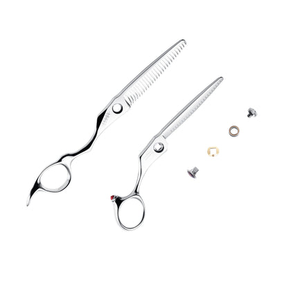 Above New iCrane Thinner Texturizing Shear 27TP