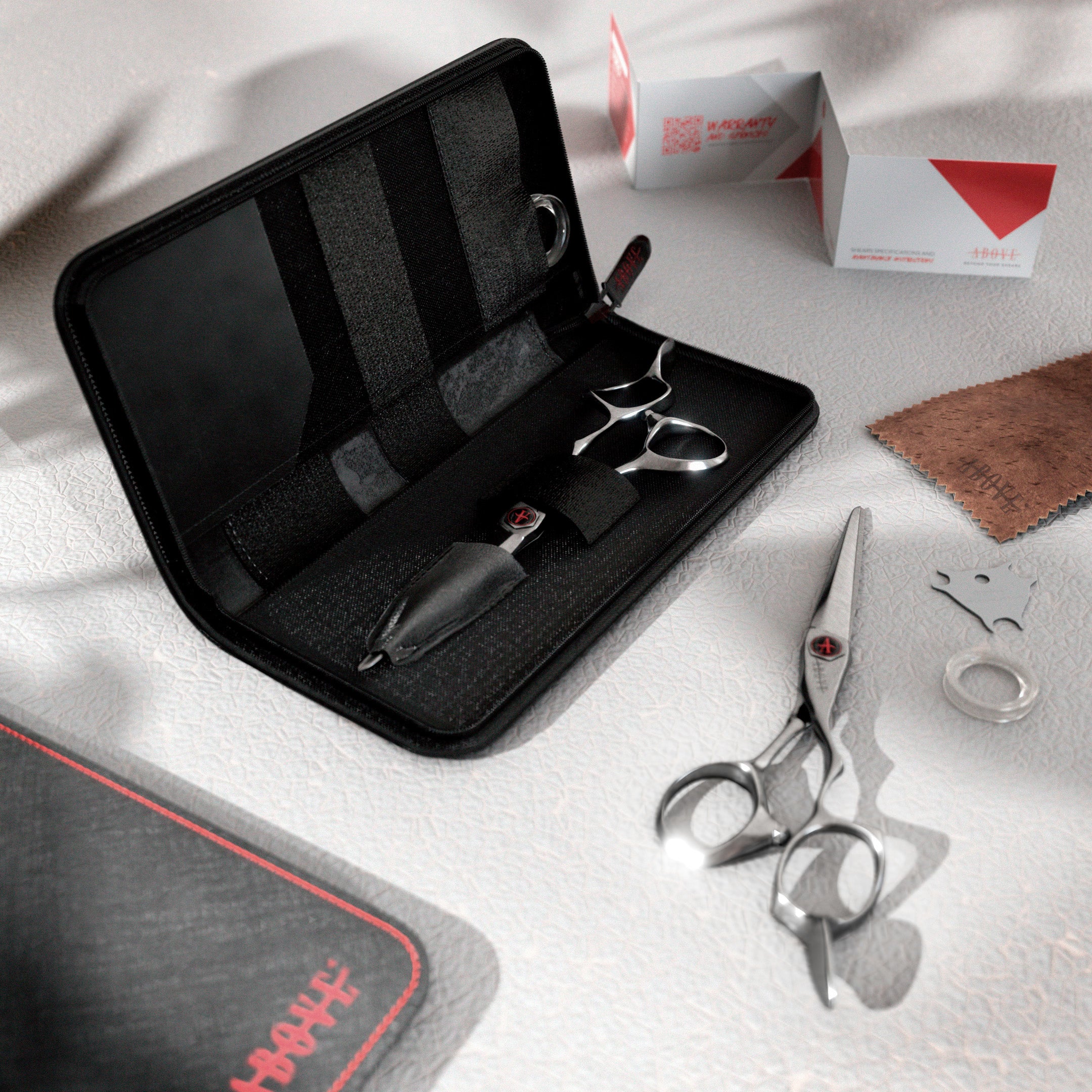 Above NOVA Hair Cutting Shears