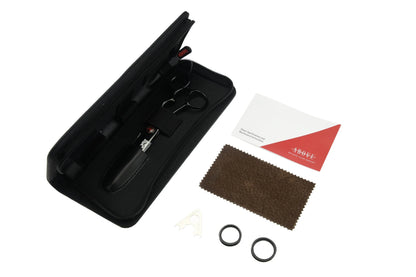 Above Ergo 35T Thinning Black No-Line Blender Shears