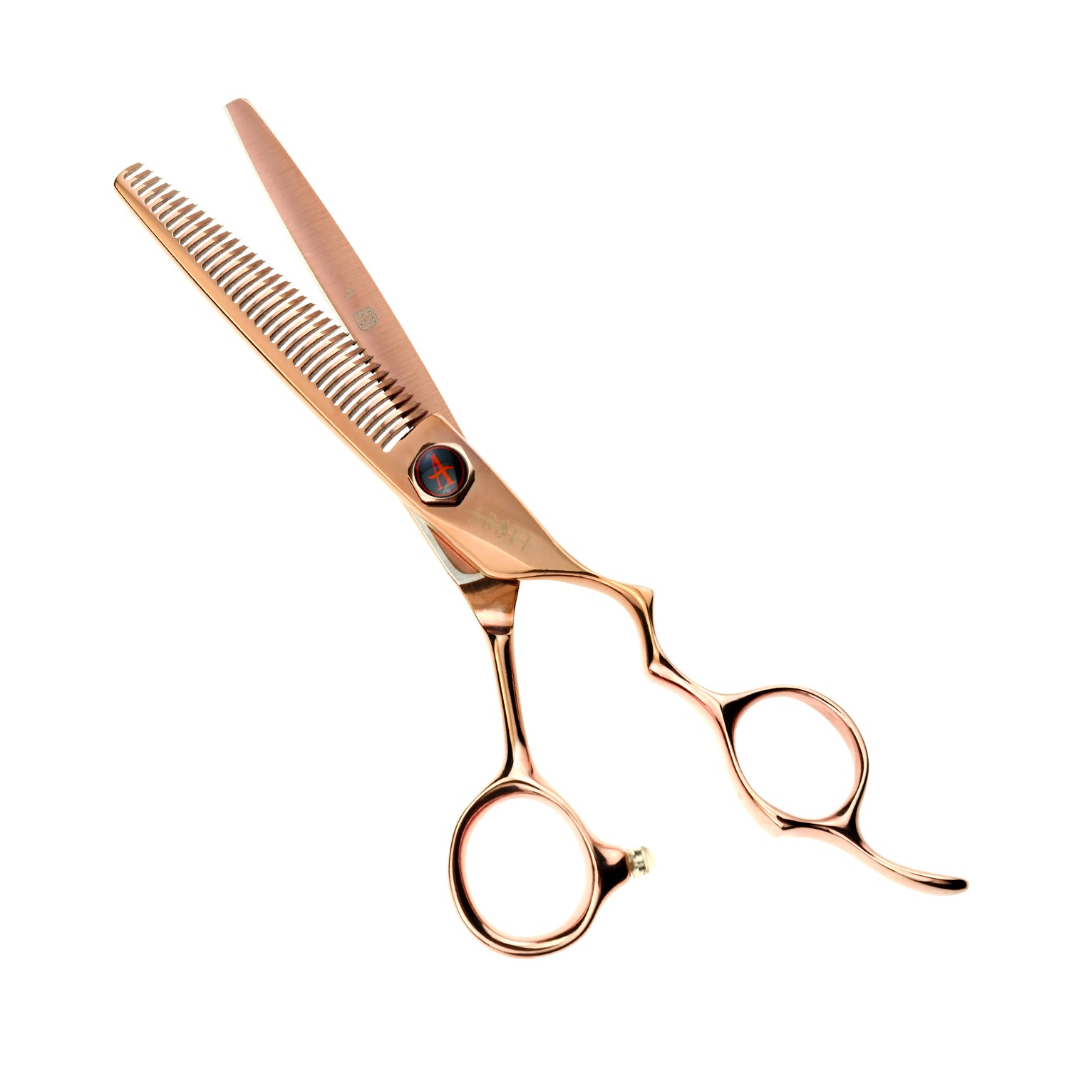 Above Ergo 35T Rose Gold No-Line Blending Hair Cutting Shears