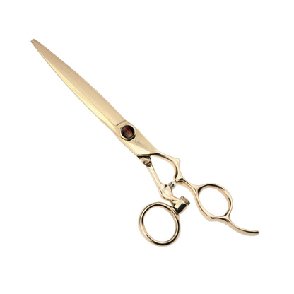 Above ErgoS Rosegold Swivel Hair Cutting Shears