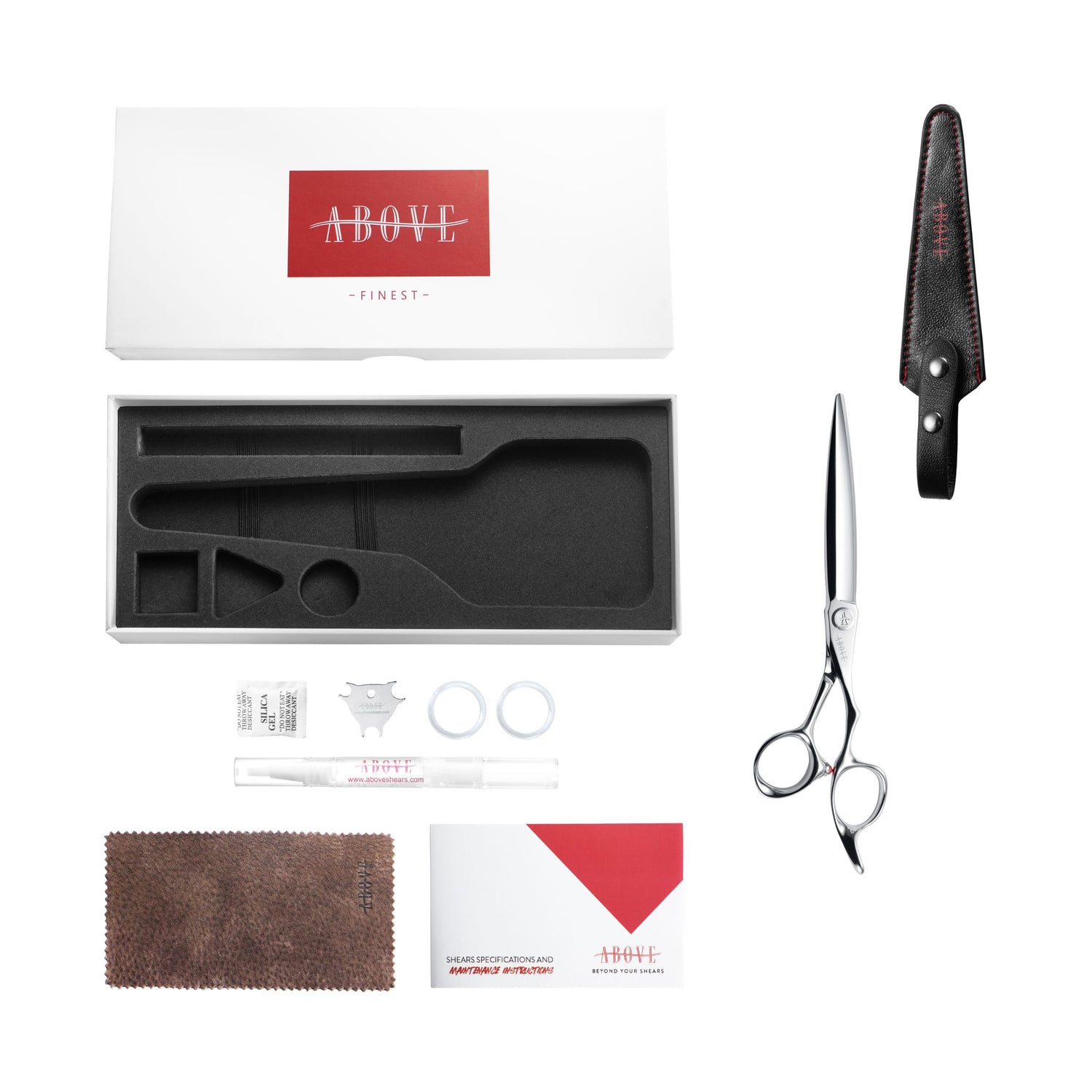 Above New Kosmo Finest D Hair Cutting Shear