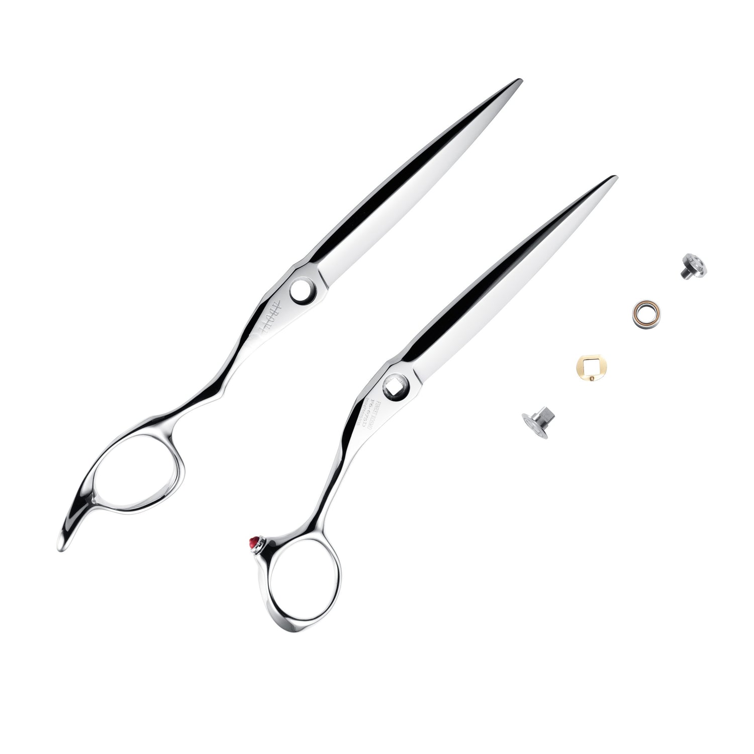 Above New Kosmo Finest D Hair Cutting Shear