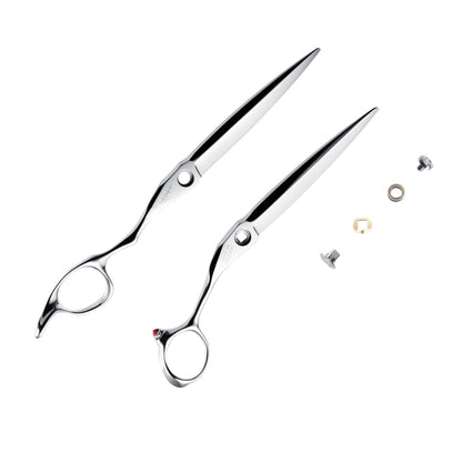 Above New Kosmo Finest D Hair Cutting Shear