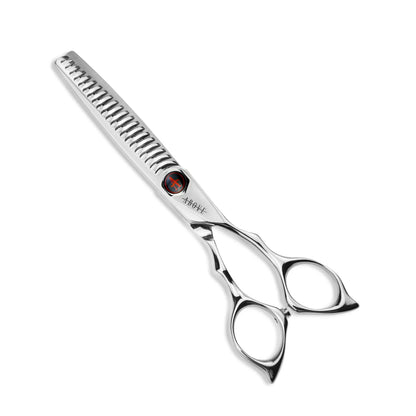 Above Flipper 21TT No-Line (Dual Tooth) Blending Shears