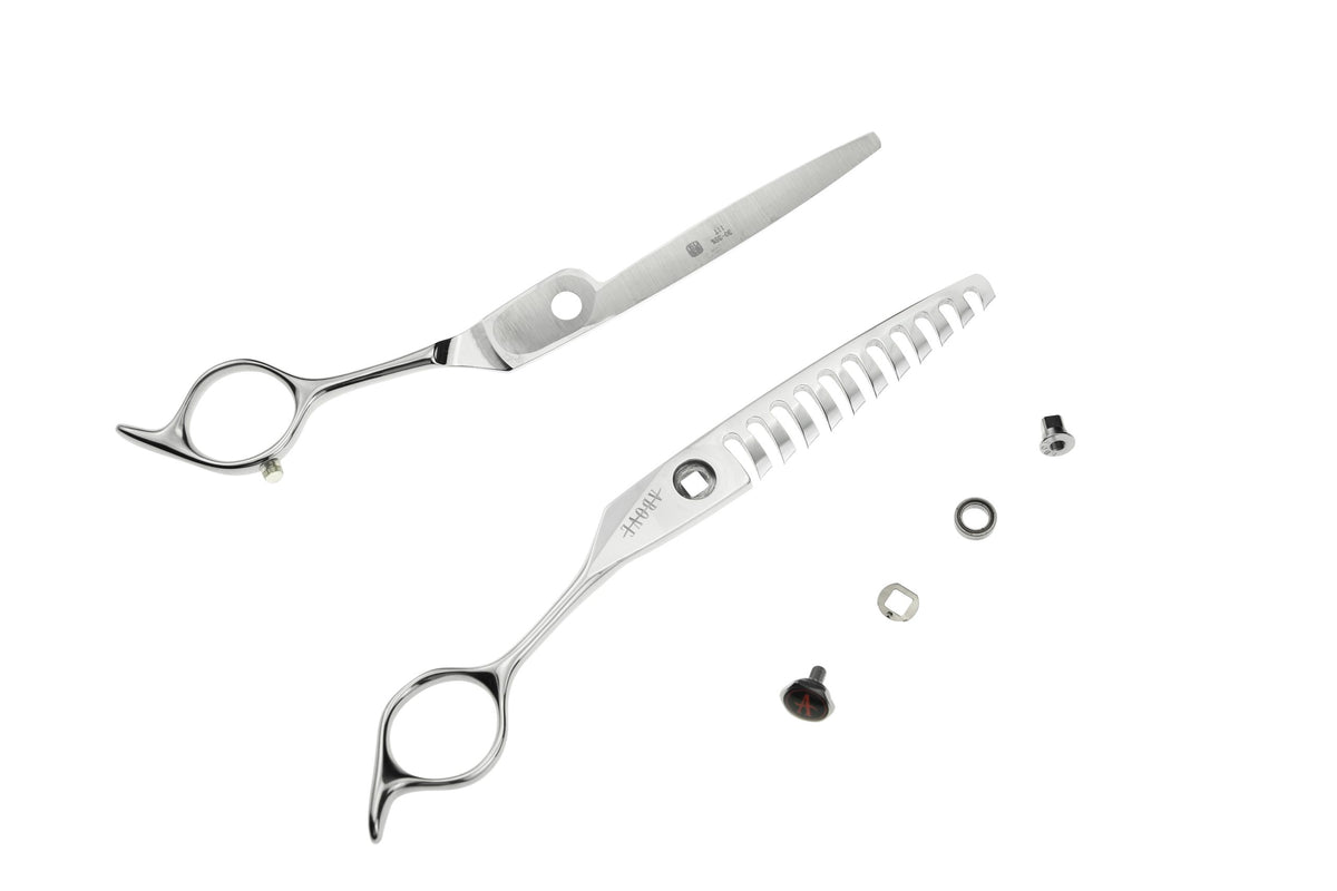 Above Flipper 11T Texturizing Hair Cutting Shears