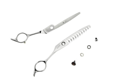 Above Flipper 11T Texturizing Hair Cutting Shears