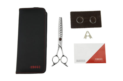 Above Flipper 11T Texturizing Hair Cutting Shears