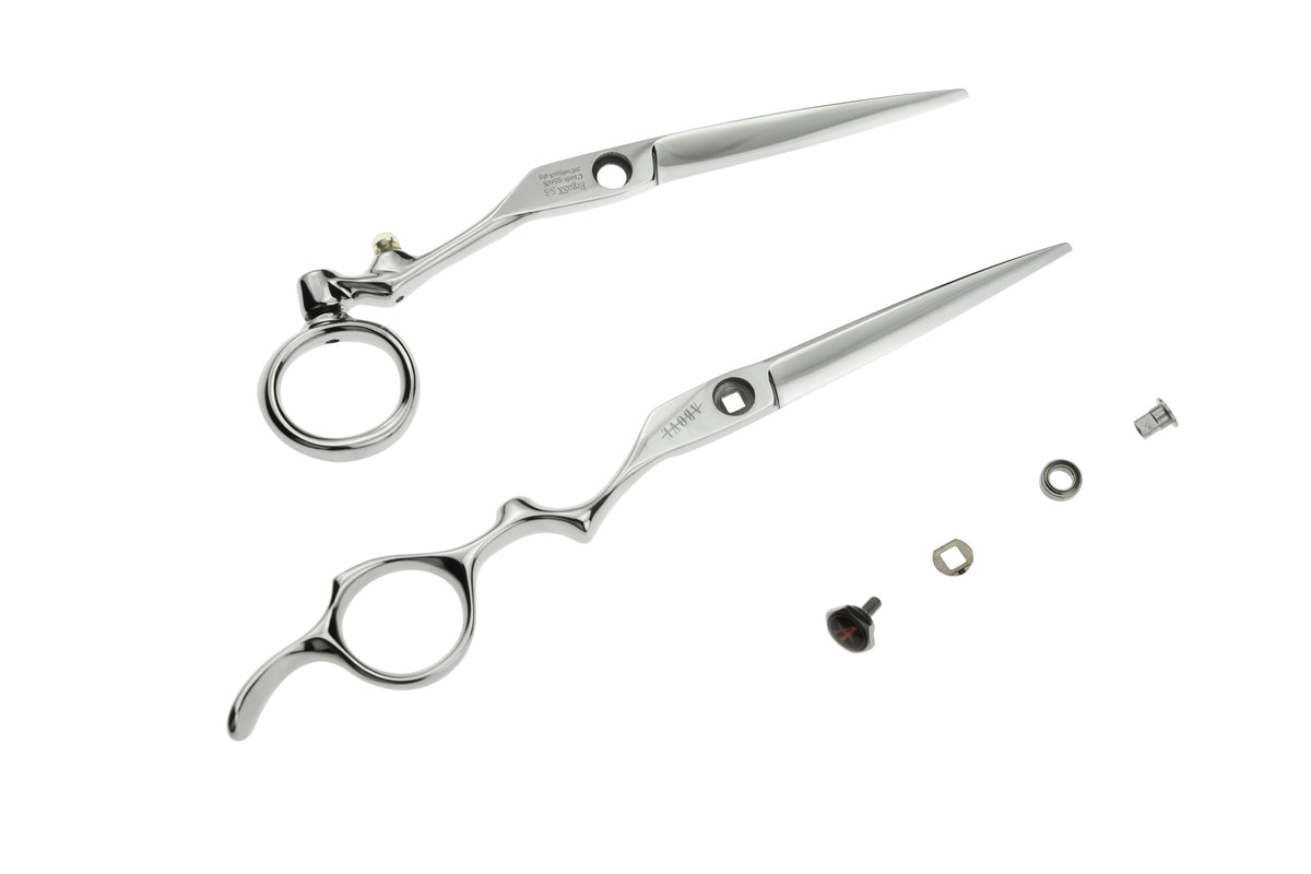 Above ErgoXS Swivel Hair Cutting Shears