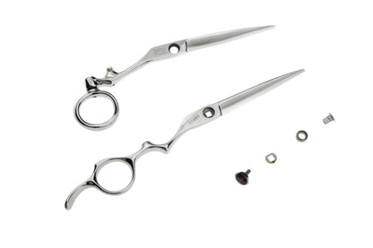 Above ErgoXS Swivel Hair Cutting Shears