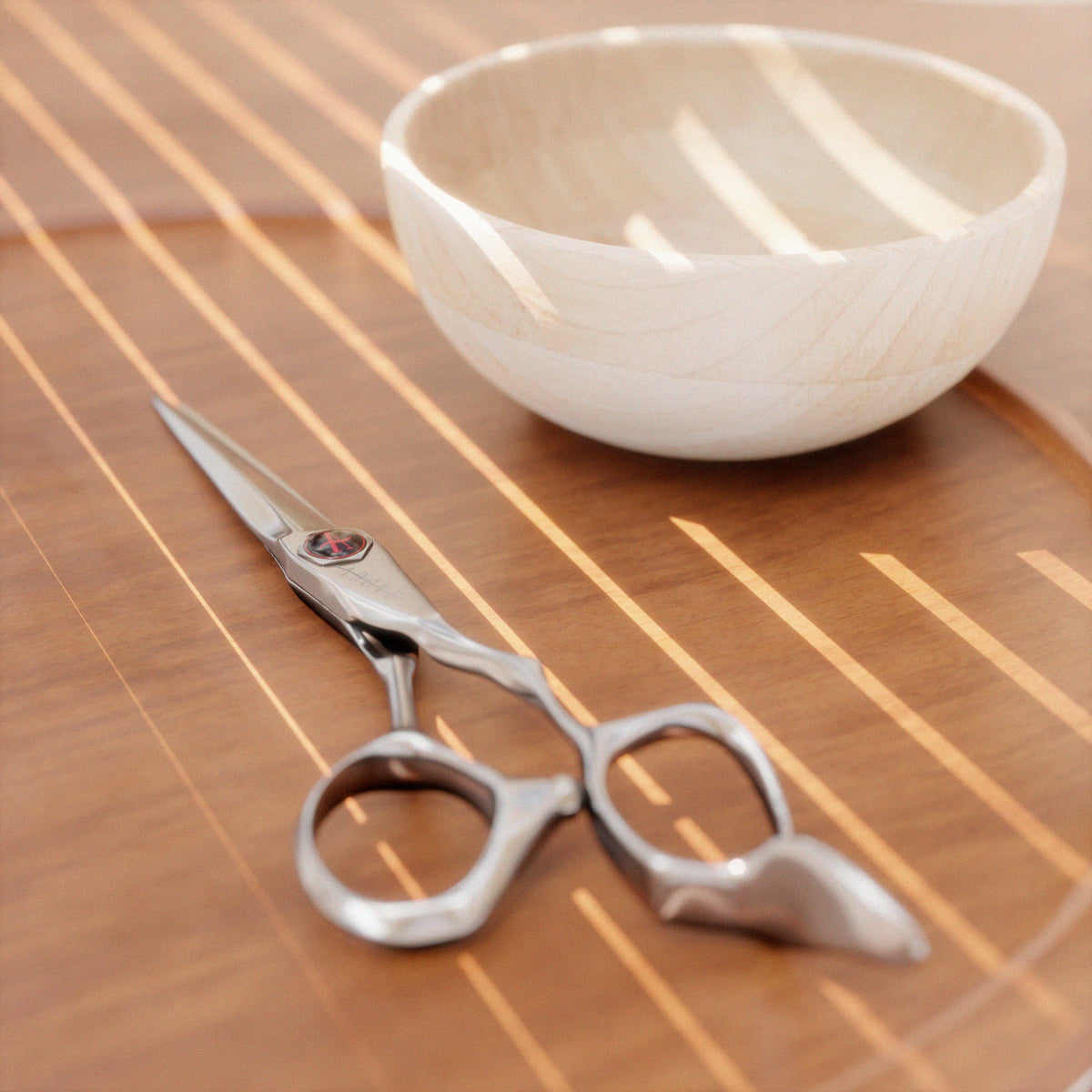 Above NOVA Hair Cutting Shears